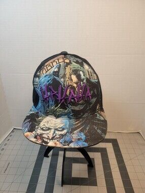 DC Comics Batman Joker HAHAHA Graphic Baseball Cap Hat One Size